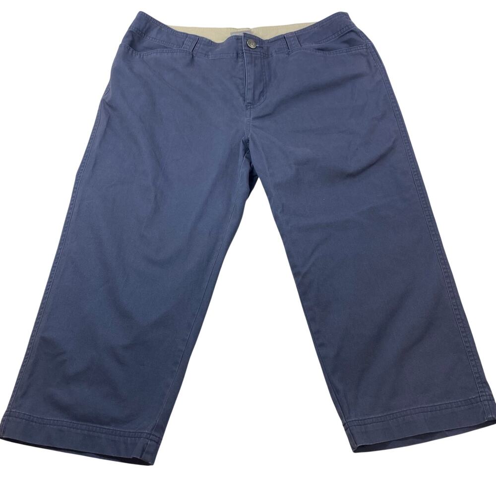 Columbia Women’s Capri Pants Size 12 • 20” Length • Cotton Stretch w/ Pockets
